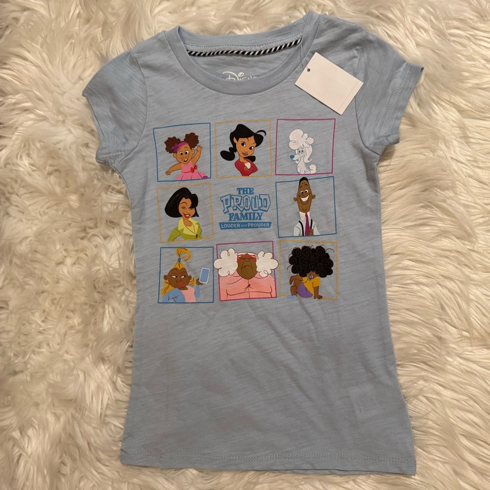 Disney The Proud Family Girls 4/5 Graphic Tee NWT